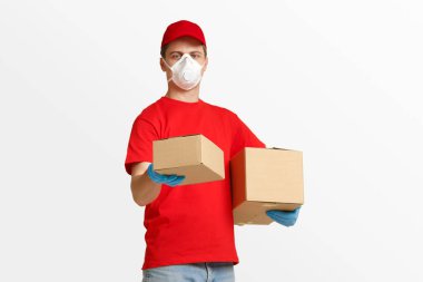 Posta ile mal makbuzu. Kurye paketi teslim etti.