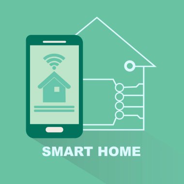 Akıllı ev telefonu, akıllı ev teknolojisi.