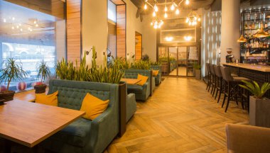 Lokantanın içi rahat, kopyalama alanı