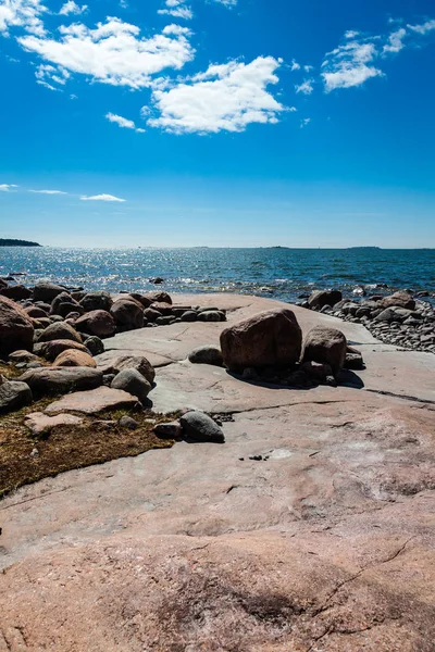 Stone strand in Helsinki — Stockfoto