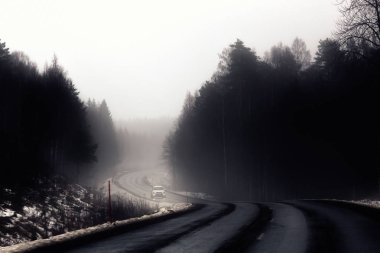 Siste ıssız bir otoyol olduğunu 