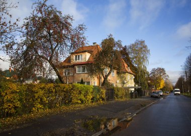 Kaliningrad eski sokaklarında yürümek