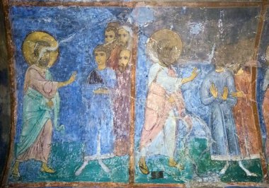 Transfiguratio 12th century Katedrali fresk