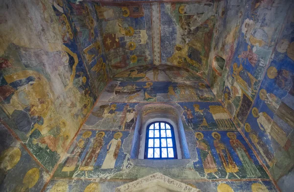 Fresker från 1100-talet katedralen av Transfiguratio — Stockfoto