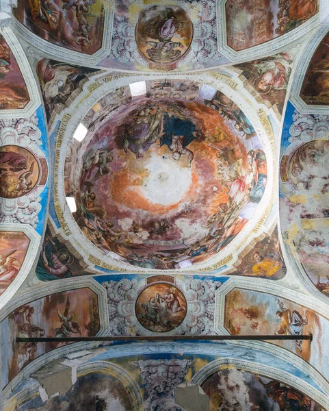 Pintura interior da igreja de São Jorge em Yuryev-Polsky — Fotografia de Stock