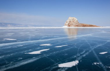 Deniz Baykal kış manzarası