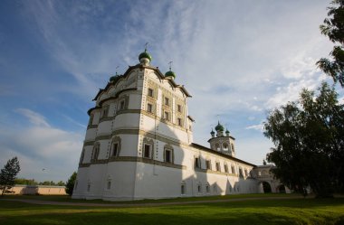 Nikolo-Vyazhishsky Manastırı yakınındaki Veliky Novgorod