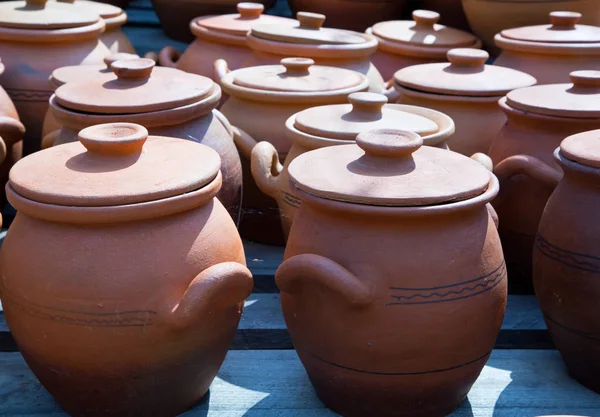 Pottery and souvenirs in Georgia — Stock Photo, Image