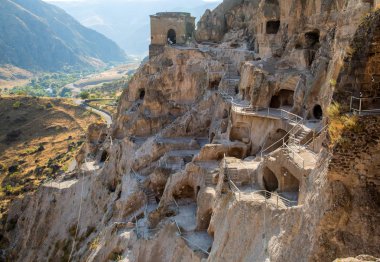 Gürcistan. Wardzia mağara City View