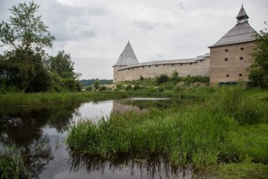 Antik kale içinde Antik şehir, Staraya Ladoga