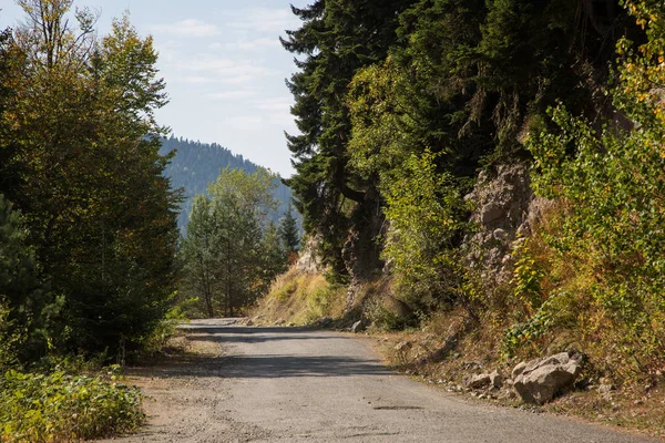 Beautiful scenery on the road through the pass of Goderdzi — Stock Photo, Image