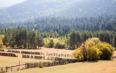 Goderdzi pass yolda güzel sahne
