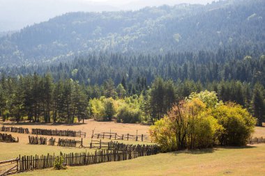 Goderdzi pass yolda güzel sahne