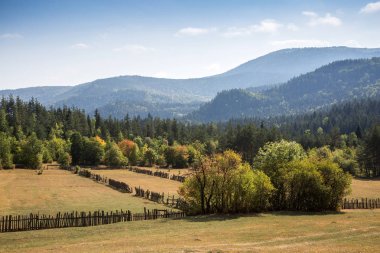 Goderdzi pass yolda güzel sahne