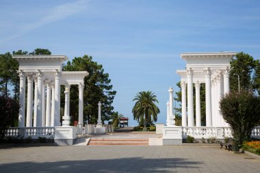 Gürcistan, Batum, Primorsky park Bulvarı'nın stilize