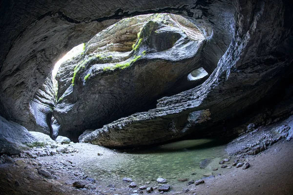 Salty gorge - a unique natural phenomenon of Dagestan — Stock Photo, Image