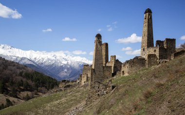 Dzheyrakhsky Boğazı 'nın kule kompleksleri
