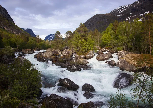 Reser till norra Norge på sommaren — Stockfoto