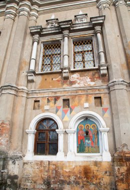 20 Şubat 2020 Moskova 'daki Simonov Manastırı' nda yürüyüş