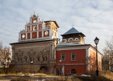 20 Şubat 2020 Moskova 'daki Simonov Manastırı' nda yürüyüş