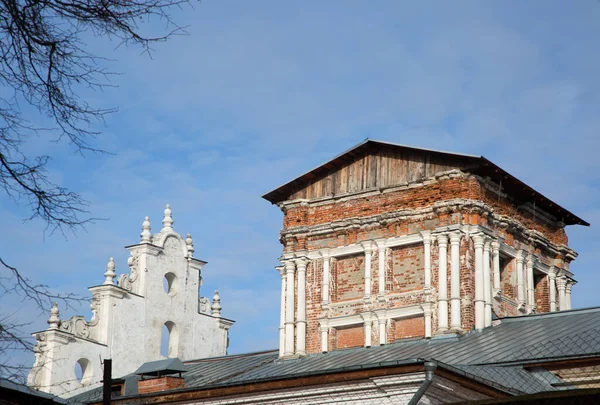 Febbraio 2020 Passeggiata Nel Monastero Simonov Mosca — Foto Stock