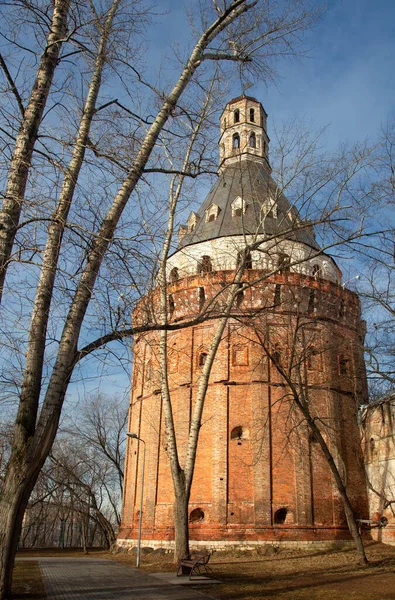 Fevereiro 2020 Passeio Mosteiro Simonov Moscou — Fotografia de Stock