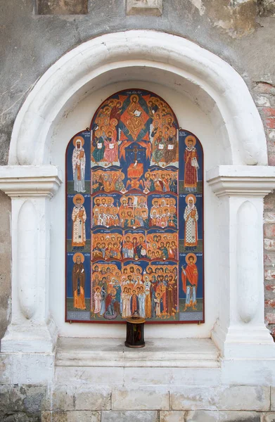 2020年2月20日在莫斯科西蒙诺夫修道院散步 — 图库照片