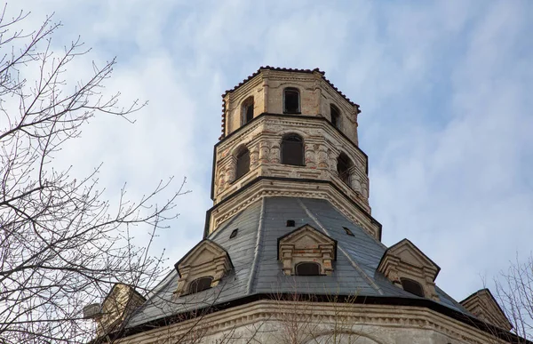 Février 2020 Marche Dans Monastère Simonov Moscou — Photo