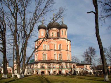 Donskoy Manastırı 'nın Büyük Katedrali ve Moskova' daki toprakları