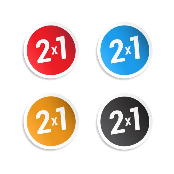 2 x 1 teklif çıkartmaları