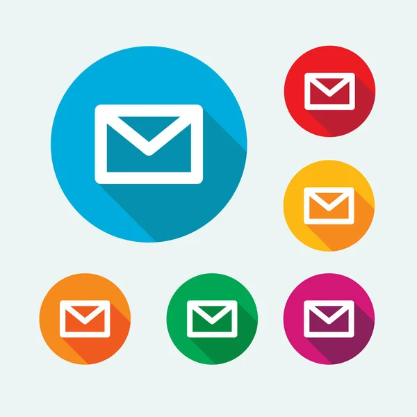 Message & Mail Icons — Stock Vector