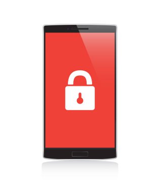 Güvenlik Smartphone kilitli