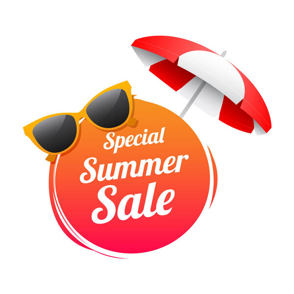 Special Summer Sale Label