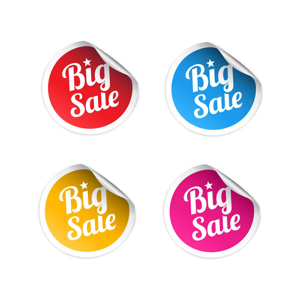 Наклейки на продажу
