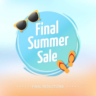 Son yaz Satılık etiket