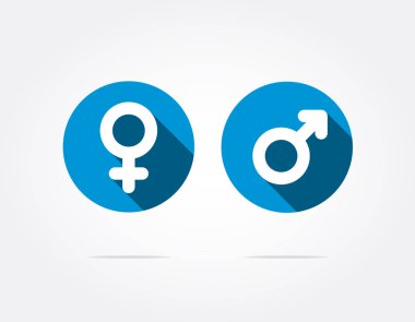 Kadın ve erkek simgeler