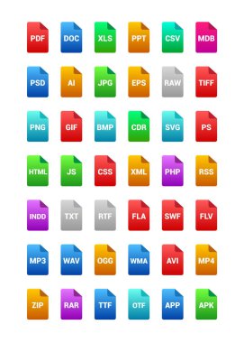 dosya vektör simgeler