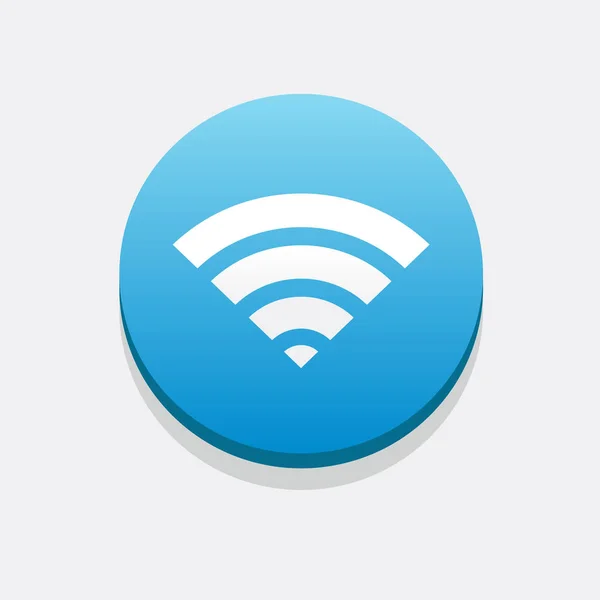 Wi-Fi vektor ikonen — Stock vektor