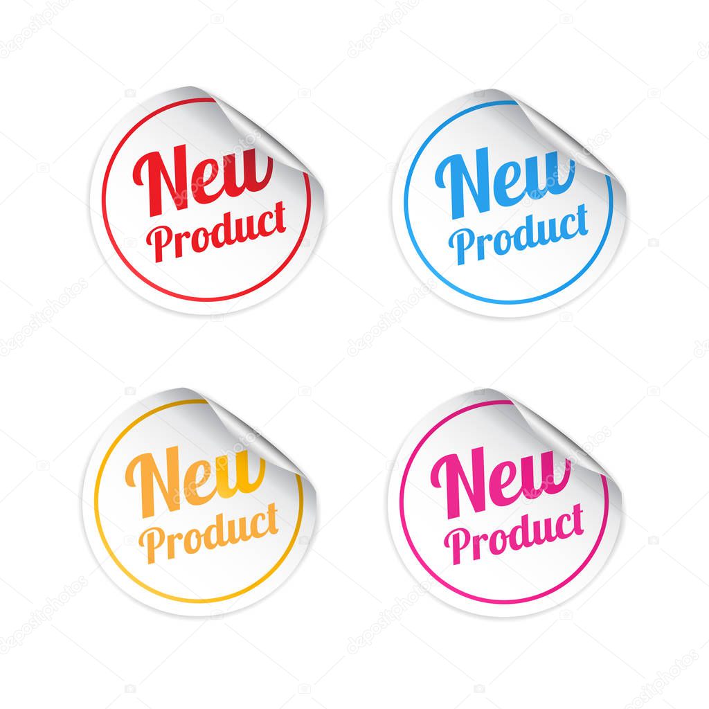 New Product Stickers
