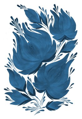 süs stilize çiçekler