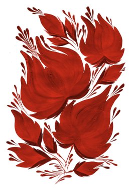 süs stilize çiçekler