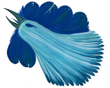 Dekoratif stilize horoz