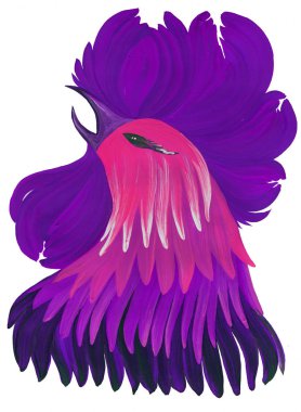 boyalı, dekoratif, horoz,