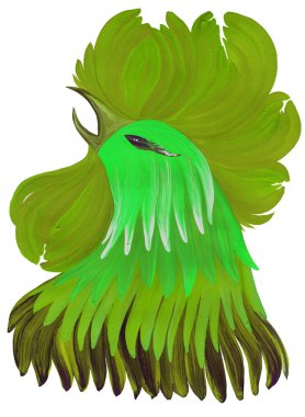 boyalı, dekoratif, horoz,