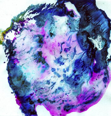 kağıt üzerinde güzel parlak suluboya arka plan