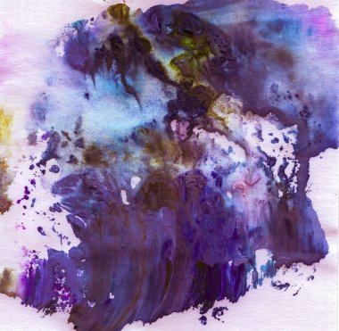 kağıt üzerinde güzel parlak suluboya arka plan