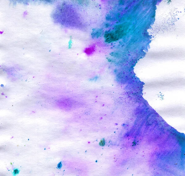 Beautiful  watercolor background drawn on paper — Stock Photo, Image