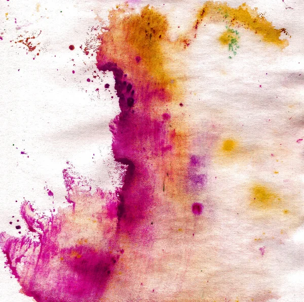 Beautiful  watercolor background drawn on paper — Stock Photo, Image