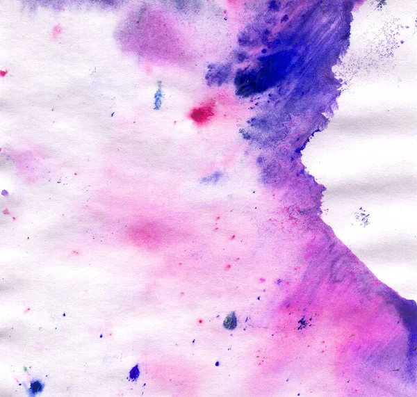 Beautiful  watercolor background drawn on paper — Stock Photo, Image