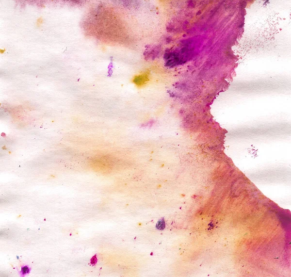 Beautiful  watercolor background drawn on paper — Stock Photo, Image